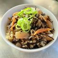 azbjbn's cooksnap of when they made ひじきの煮物をひじきご飯にリメイク！.