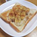 みなあゆママ's cooksnap of when they made バナナシナモントースト.