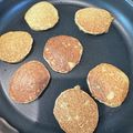 D345's cooksnap of when they made 低糖質バナナとオートミールのパンケーキ.