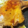 り～mama's cooksnap of when they made 簡単　照り焼きチキンレッグ.