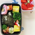 nachuun's cooksnap of when they made キャラ弁♪スーパーマリオの…？ボックス♪.