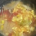 yomo1229's cooksnap of when they made 栄養満点！卵とトマトと白菜のスープ.