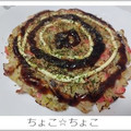 ちょこ☆ちょこ's cooksnap of when they made しゃきしゃき♪レタスのお好み焼き.