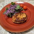 Laufen's cooksnap of when they made 豆腐でふんわり♪鶏つくねの照り焼き.