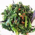 a405chan's cooksnap of when they made ★春菊の梅あえ★.