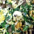 ゆゆ427's cooksnap of when they made 副菜に☆ニラ玉としめじの炒めもの.