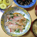 よちりん's cooksnap of when they made 簡単☆博多の味！ごまぶりの漬け.