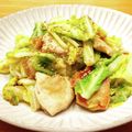 かなりんココりん's cooksnap of when they made 鶏むね肉と春キャベツの甘辛味噌炒め♥.