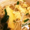 いづみき's cooksnap of when they made ニラ玉えのきのおすまし.