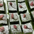 料理研究者's cooksnap of when they made 春スイーツ≫抹茶ブラウニー.