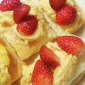ヨシヨッシー's cooksnap of when they made 簡単いちごミルフィーユ.