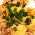 やえまりも's cooksnap of when they made 豚こま切れ肉とじゃがいものマヨポン炒め.