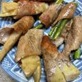 たまゴン♪'s cooksnap of when they made 筍、アスパラガスの肉巻き.