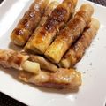 ☆あいちゃん's cooksnap of when they made 節約♡長いもinちくわの豚バラ巻き蒲焼き.