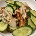 ぐにゅまる's cooksnap of when they made きゅうりと炒めちくわのポン酢あえ.
