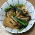 みぃくんのママ's cooksnap of when they made 小松菜と厚揚げとしめじの煮物.