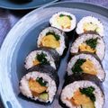 irharuka's cooksnap of when they made 田舎太巻き寿司.