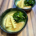 ちゃかぴまま's cooksnap of when they made 筍のとろ~り酢みそがけ＊＊.