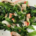 ☆★あーこ★☆'s cooksnap of when they made 激ｳﾏ!ほうれん草とｶﾆｶﾏのおひたし☆.