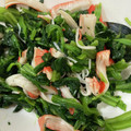 ☆★あーこ★☆'s cooksnap of when they made 激ｳﾏ!ほうれん草とｶﾆｶﾏのおひたし☆.