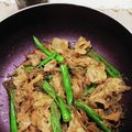 しーくれっと・らいふ's cooksnap of when they made 豚肉とこんにゃくのにんにく醤油炒め.