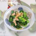 みかかめ's cooksnap of when they made 鶏皮とニラのポン酢和え.