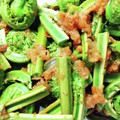 レオウラン's cooksnap of when they made こごみの梅おかか和え.