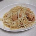 きらり流れ星's cooksnap of when they made 大根と鶏肉のポン酢炒め.