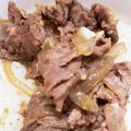 みこ♪'s cooksnap of when they made 肉が硬くならない牛丼☆その秘密はね….