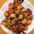 わらいおん's cooksnap of when they made 厚切りれんこんと肉団子の甘酢炒め♩.