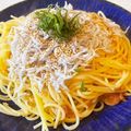 MizuhoBank's cooksnap of when they made ☆簡単＆さっぱり☆ 梅シソしらすパスタ.