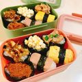 papikun's cooksnap of when they made キャラ弁　お寿司風のお弁当.