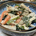 chocoraママ's cooksnap of when they made ゴボウとワカメとちくわのゴママヨサラダ.