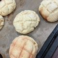 ミツマメ's cooksnap of when they made ☆ミニメロンパン☆.