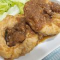 rarararako's cooksnap of when they made 豚肉リングステーキ！その名もトンデリング.