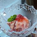 涼ちゃん♡'s cooksnap of when they made 最高に美味しい☆苺のアイスクリーム.