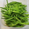 ｸﾏﾘｴ's cooksnap of when they made レンジで簡単☆絹さやと人参のきんぴら。.