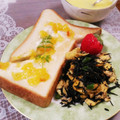 クックHG9V8Y☆'s cooksnap of when they made 3分で簡単作り置き♡ 卵とひじき炒め.