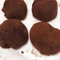しまブン's cooksnap of when they made 余った切り餅でできちゃう☆チョコ大福.