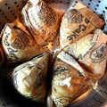 aquaqu_cat's cooksnap of when they made 【簡単】中華ちまき包みかた〜テトラ型〜.