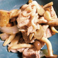 ton0g0ton's cooksnap of when they made 簡単☆豚肉とごぼうの炒め物.