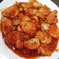 yamasan19's cooksnap of when they made 鶏チリ(鶏むね肉のエビチリ風).