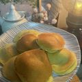 すぬ食堂's cooksnap of when they made 阿闍梨餅風♪.