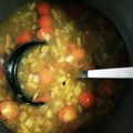 【シギ】's cooksnap of when they made イタリアの定番 レンズ豆のスープ.