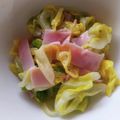 こみく's cooksnap of when they made ハムとキャベツのボイルサラダ.