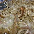 ☆★あーこ★☆'s cooksnap of when they made ＊ちくわと玉ねぎのマヨチーズ焼き＊.