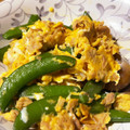 いけぽん_88's cooksnap of when they made スナップえんどうとツナの卵とじ.