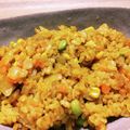 まめりん♪♪'s cooksnap of when they made 良い香り〜♡炊飯器で簡単カレーピラフ.