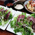 ひっこ's cooksnap of when they made かつおのたたき◇2種類の変わりだれで.