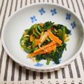 バカリャウ's cooksnap of when they made ほうれん草のコチュジャン和え常備菜。.